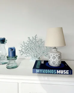 Bordlampe ROSANNA Keramik Beige