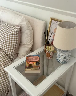 Bordlampe ROSANNA Keramik Beige