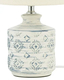 Bordlampe ROSANNA Keramik Beige