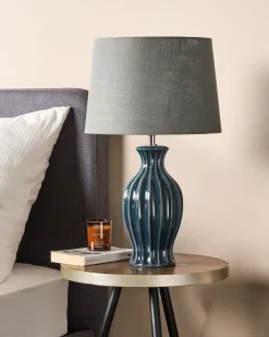Bordlampe SAMINA Keramik Grøn