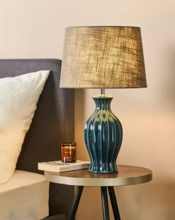 Bordlampe SAMINA Keramik Grøn