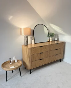 Bordlampe SANKURU Keramik Guld