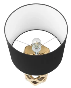 Bordlampe SELJA Keramik Guld