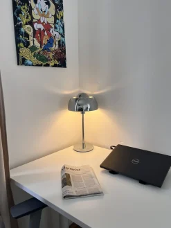 Bordlampe SENETTE Metal Sølv
