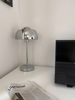 Bordlampe SENETTE Metal Sølv