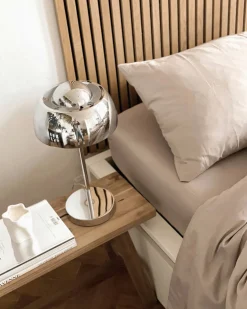 Bordlampe SENETTE Metal Sølv