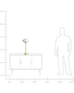 Bordlampe SIBUN Metal Guld