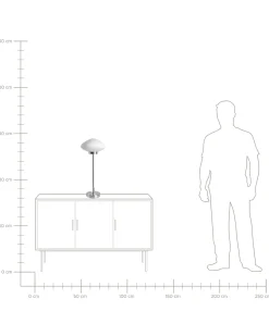 Bordlampe SIBUN Metal Sølv