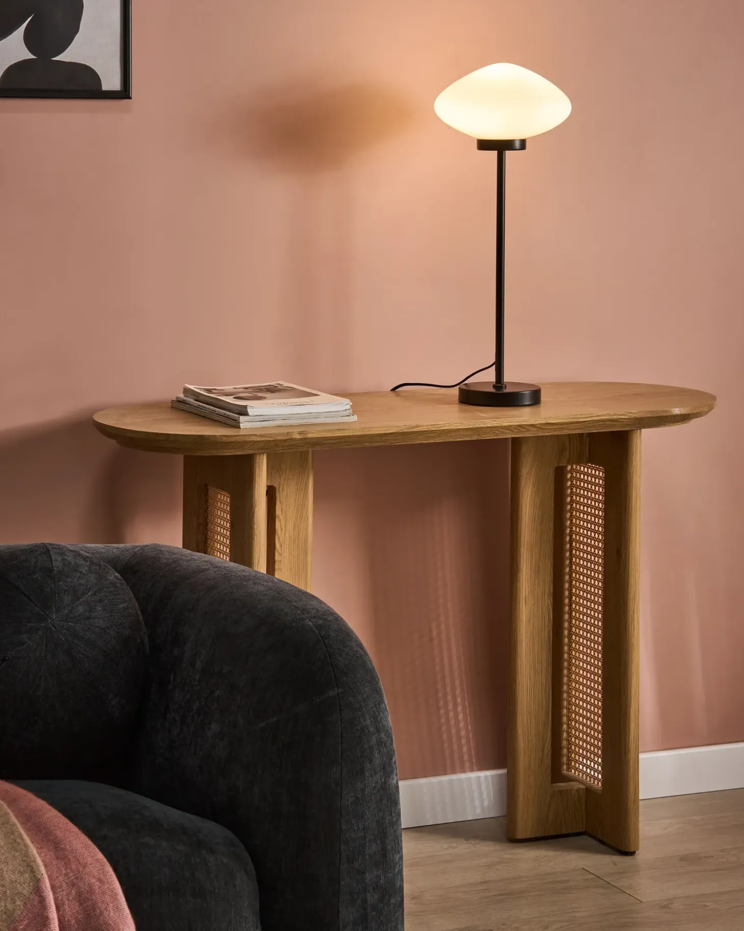 Bordlampe SIBUN Metal Sort