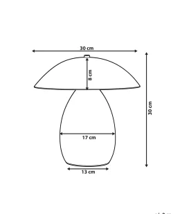 Bordlampe SIGI Metal Hvid
