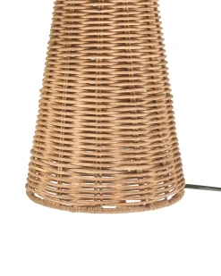 Bordlampe Svamp ALERO Rattan Naturlig
