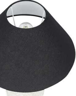 Bordlampe TELIRE Keramik Beige