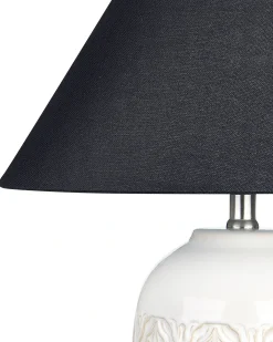 Bordlampe TELIRE Keramik Beige