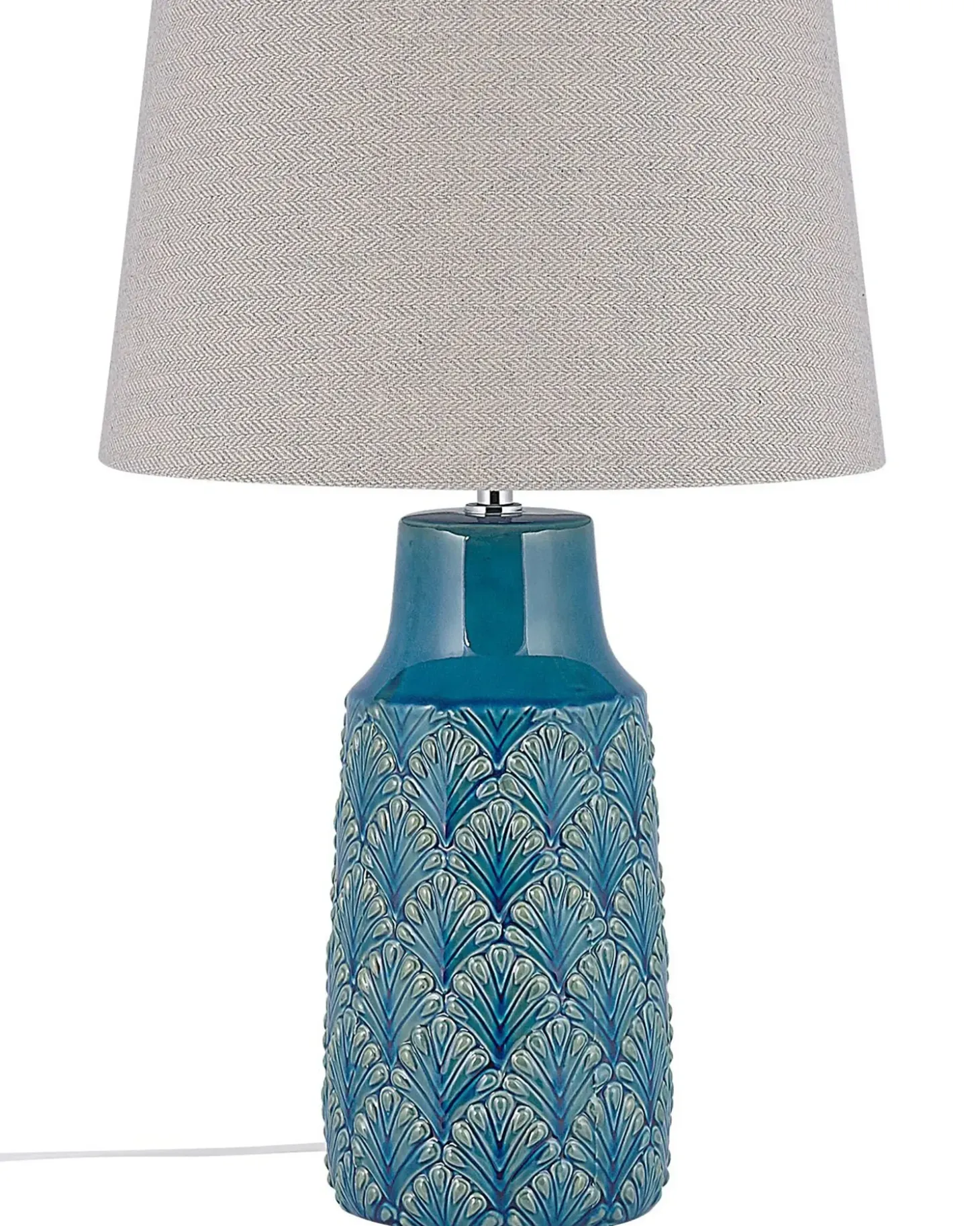 Bordlampe THAYA Keramik Blå
