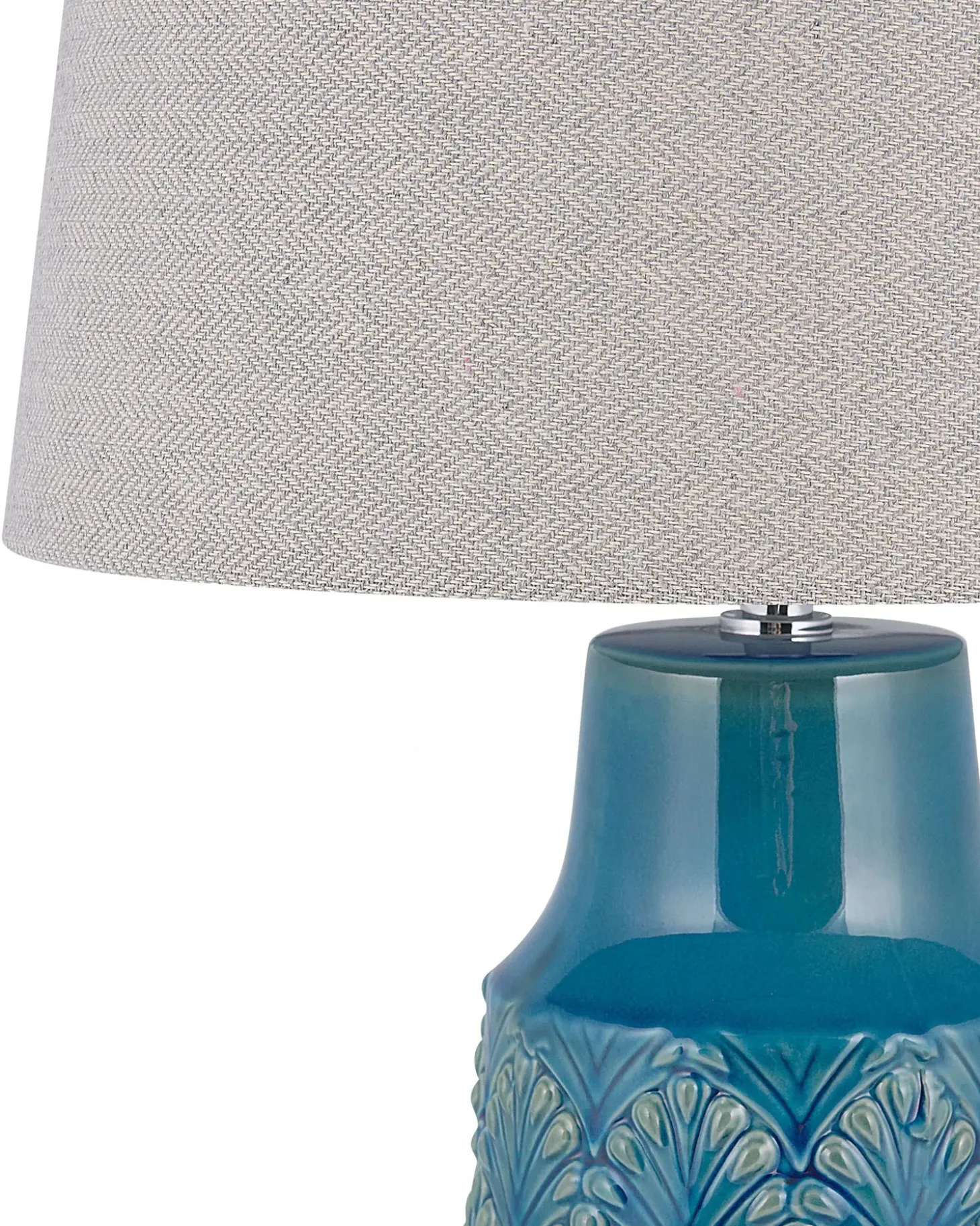 Bordlampe THAYA Keramik Blå