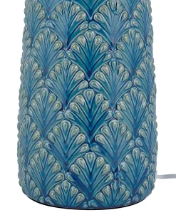 Bordlampe THAYA Keramik Blå