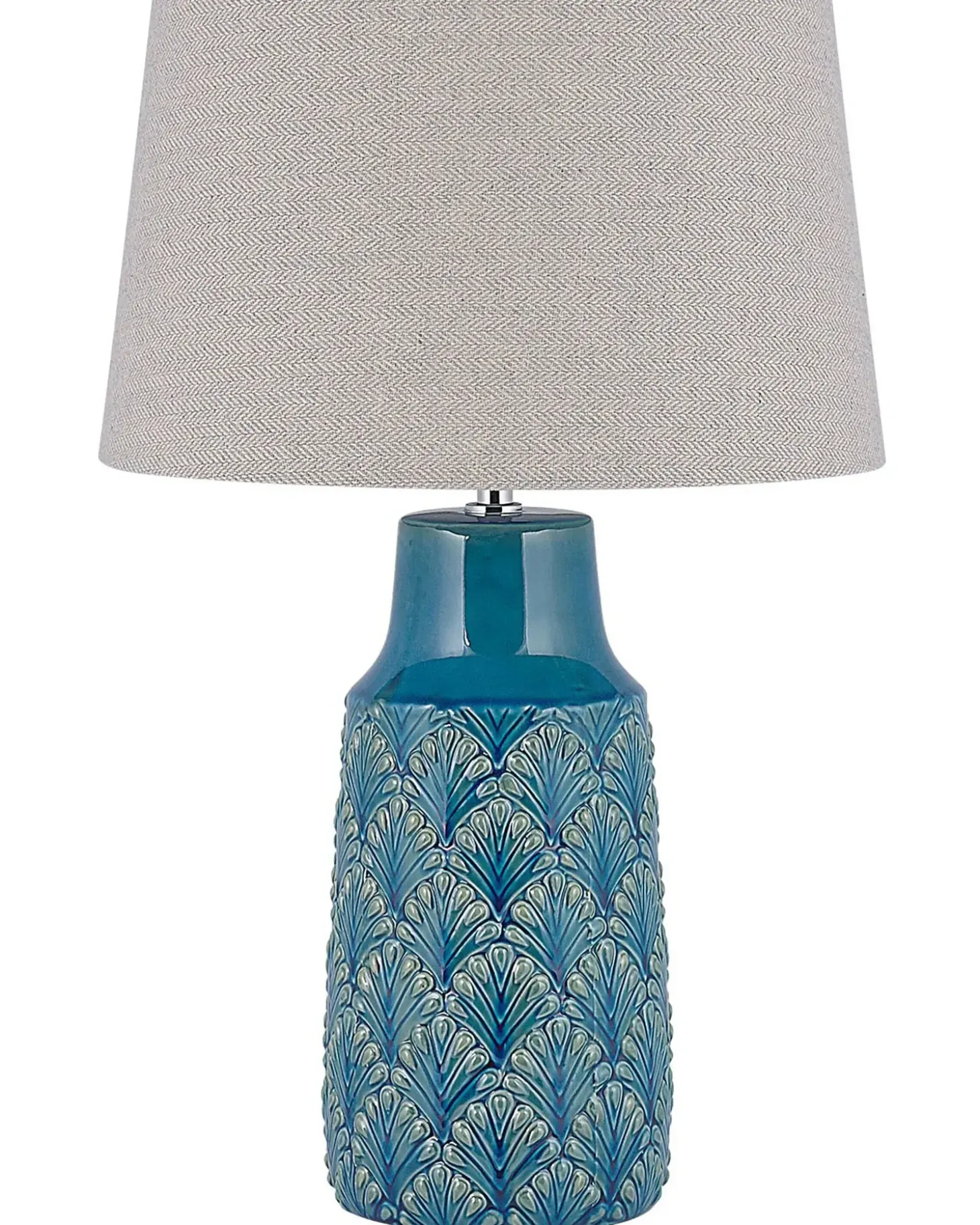 Bordlampe THAYA Keramik Blå