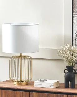Bordlampe THOUET Metal Guld