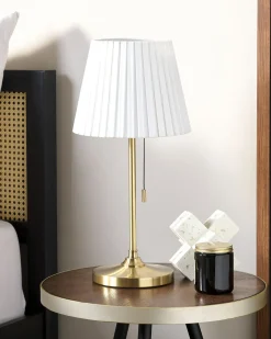 Bordlampe TORYSA Metal Guld