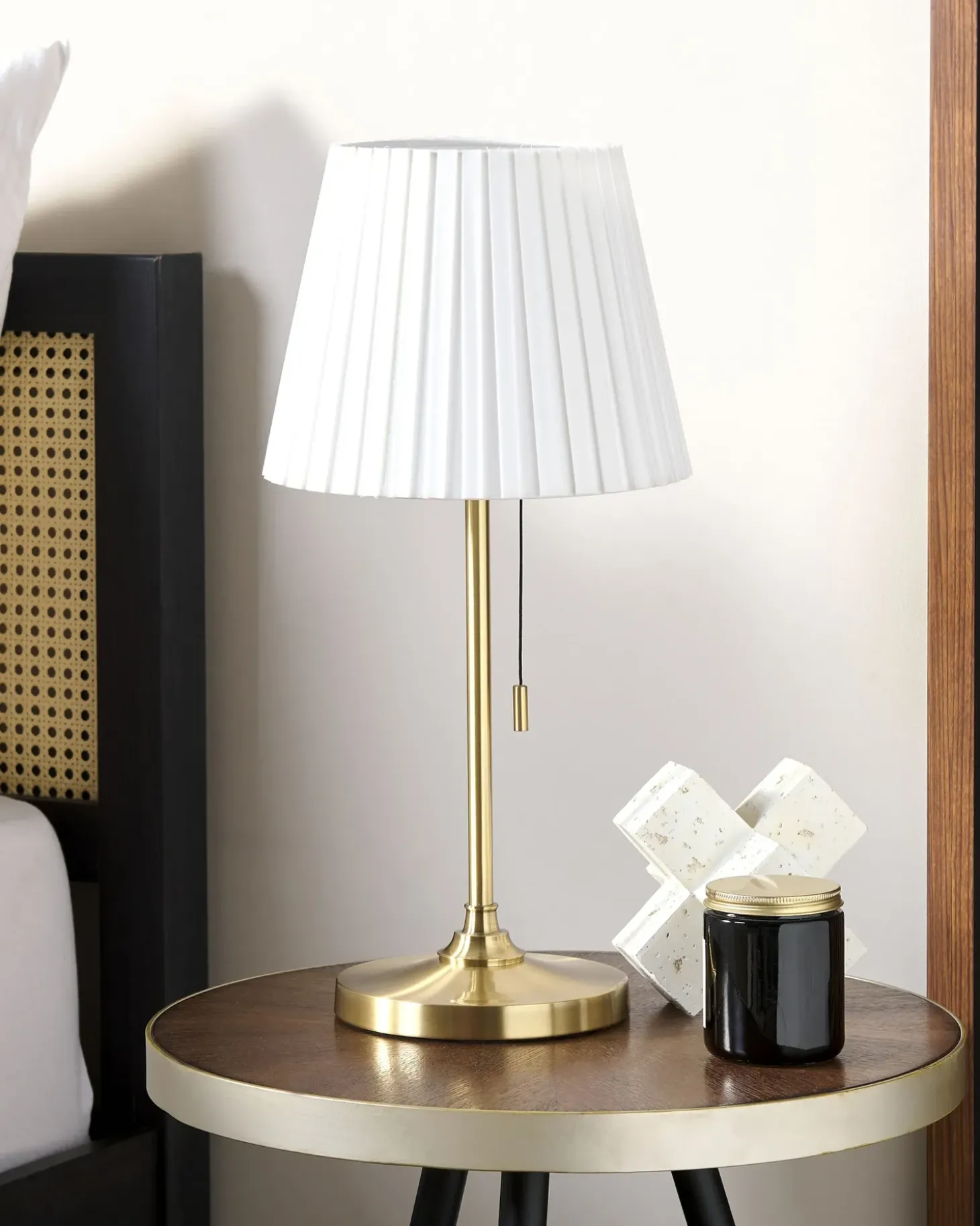 Bordlampe TORYSA Metal Guld