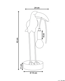 Bordlampe Tukan ARACARI Guld