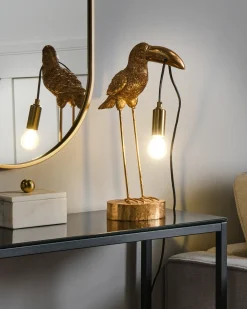 Bordlampe Tukan ARACARI Guld