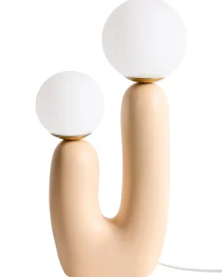 Bordlampe TULUN Beige