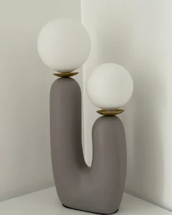 Bordlampe TULUN Grå