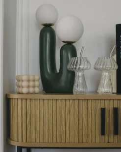 Bordlampe TULUN Mørkegrøn