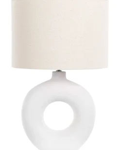 Bordlampe VENTA Keramik Hvid