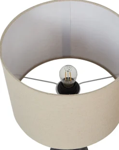 Bordlampe VILAR Keramik Sort