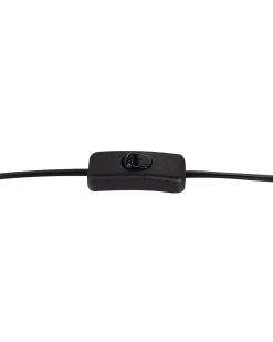 Bordlampe VINAZCO Boucle Hvid