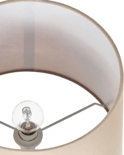 Bordlampe WARI Keramik Guldbrun