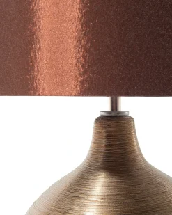 Bordlampe YAKIMA Porcelæn Brun