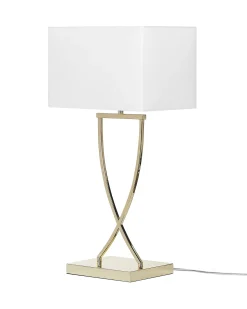 Bordlampe YASUNI Metal Hvid/guld