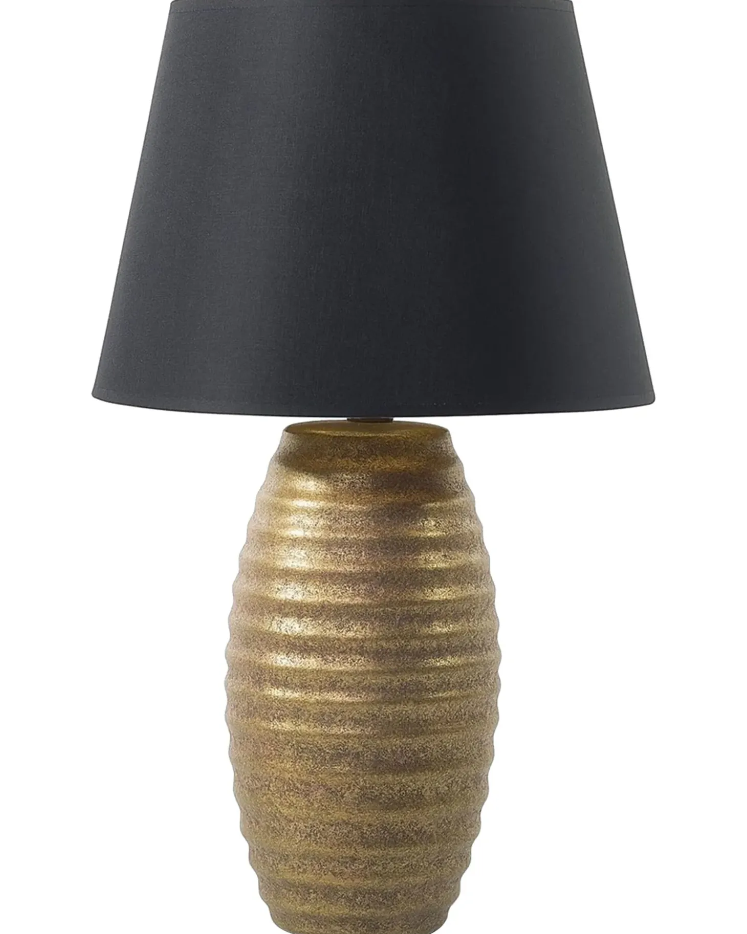 Bordlampe EBRO Porcelæn Guld