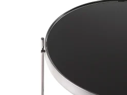 Bord LUCEA Hærdet glas Sølv