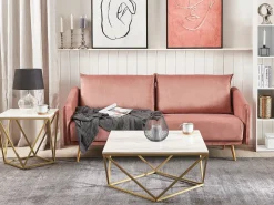 Bord MALIBU Beige marmor