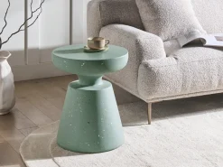 Bord MINCIO 45 cm 45 cm Terrazzo effekt Grøn terrazzo