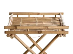 Bord MISICUNI Bambus Naturlig Foldbar
