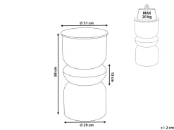 Bord PAGE Metal Sort
