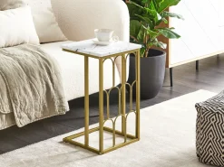 Bord PANDALE Hvid marmor