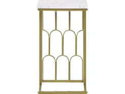 Bord PANDALE Hvid marmor