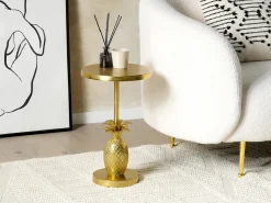 Bord PANNOUVRE Metal Guld