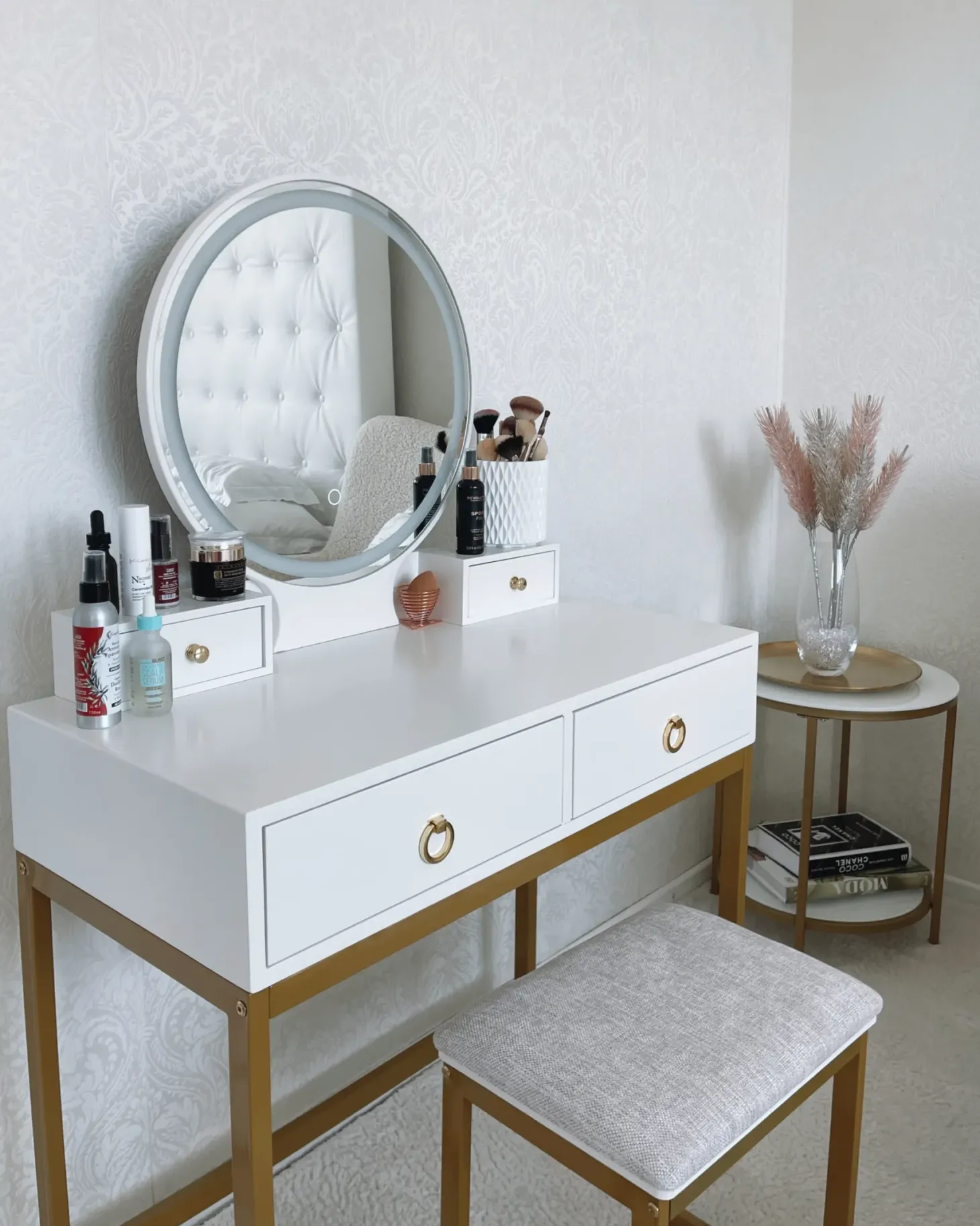 Bord REVA Hvid marmor
