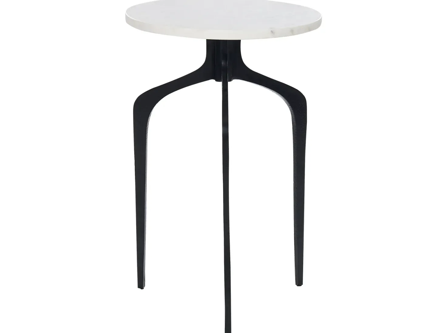 Bord TIHOI Marmor Sort/hvid