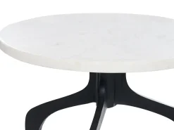 Bord TIHOI Marmor Sort/hvid