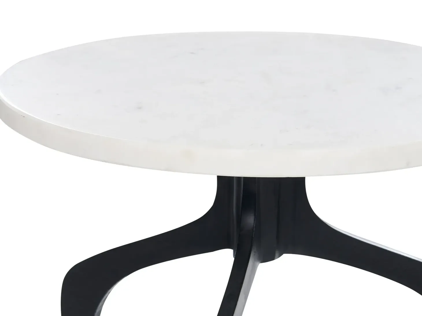 Bord TIHOI Marmor Sort/hvid