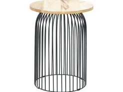 Bord WILLS Mangotræ Brun/sort