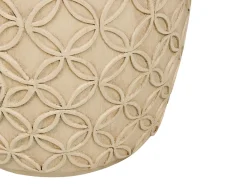 Bord ZOGNO 33 cm 33 cm Lys Beige